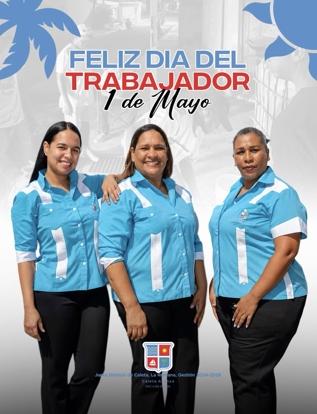 Distrito Municipal Caleta reconoce la labor de los trabajadores en su día